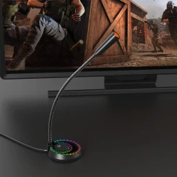 مايك ميتيون MC14 للألعاب RGB Meetion MC14 RGB Gaming Microphone