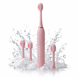 فرشاة أسنان كهربائية 6 أوضاع تنظيف وشحن سريع مقاومة للماء Electric Toothbrush – 6 Cleaning Modes Fast Charging Waterproof