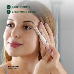 قلم ومشذب حواجب كهربائي دقيق من "جرين ليون" - وردي Green Lion Eyebrow Hair Trimmer - Pink