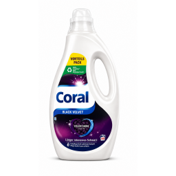 كورال بلاك فيلفت سائل غسيل الملابس السوداء Coral Black Velvet Laundry Detergent