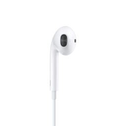 سماعة أذن سلكية أصلية "آبل إيربودز" مع منفذ لايتنينج وميكروفون مدمج للتحكم Apple Original Lightning EarPods
