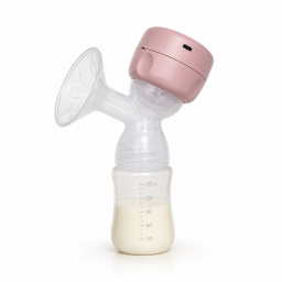 شفاط حليب كهربائي محمول سهل الاستخدام وسريع. Portable electric breast pump that is easy to use and fast.