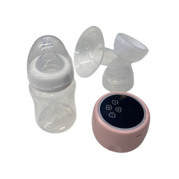 شفاط حليب كهربائي محمول سهل الاستخدام وسريع. Portable electric breast pump that is easy to use and fast.