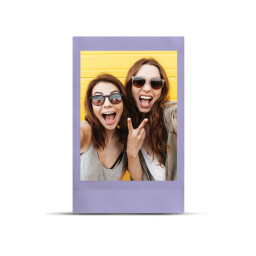أفلام كاميرا فورية "فوجي فيلم إنستاكس ميني" بتصميم إطار لون اللافندر الناعم 10 صور FUJIFILM Instax Mini Soft Lavender Instant Film Sheets 10Pcs (10x1) for Mini Cameras