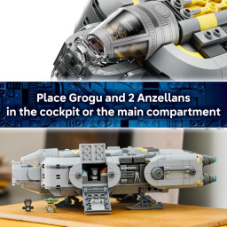 ليغو® 75445 حرب النجوم: الماندالوريان وغروغو ومركبة أنزيلان الفضائية LEGO® 75445 Star Wars: The Mandalorian & Grogu Anzellan Starship