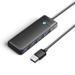 موزع منافذ أوريكو 4 منافذ يو إس بي 3.0 Orico 4-Port USB 3.0 Hub (PAPW4A)