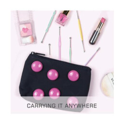 مجموعة جيميس لتنظيف الأذن الفاخرة المحمولة عملية gemice Portable Luxury Ear Cleaning Kit