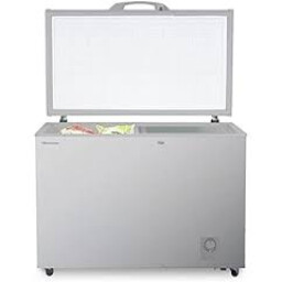 مجمدة هايسنس أفقية – 11 قدم – 330 لتر – موديل FC-33DT4SAT – تيتانيوم / فضي Hisense Chest Freezer – 11 ft – 330L – Model FC-33DT4SAT – Titanium / Silver