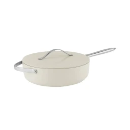 مقلاة سوتيه بغطاء مقاس 28 سم (بيج شيف) 28Cm Saute Pan With Lid (Beige Chef)