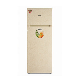 ثلاجة اينوكس تركي 462 لتر بيج Inox Turkish Refrigerator 462 Liters Beige