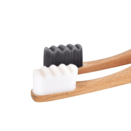 فرشة اسنان طبيعيه بشعيرات فائقة النعومة Super Soft Bamboo Toothbrush