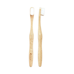 فرشة اسنان طبيعيه بشعيرات فائقة النعومة Super Soft Bamboo Toothbrush