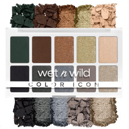 باليت ايشادو  10 ظلال - بلو لايتس أوف Color Icon 10-Pan Eyeshadow Palette - Blue Lights Off