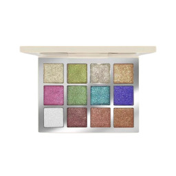 هارتس باليت ظلال عيون جليتر - 12 لون Hearts Glitter Eyeshadow Palette - 12 Shades