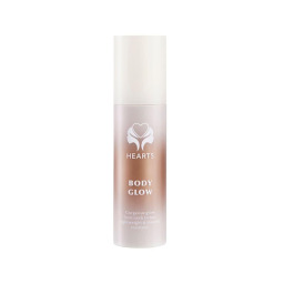 هايلايتر بودي جلو للوجه والجسم Hearts Body Glow Face Body Highlighter