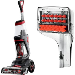 بيسيل بروهيت 2X ريفولوشن – موديل 1858N – غسالة سجاد احترافية – أحمر/تيتانيوم Bissell ProHeat 2X Revolution Carpet Cleaner – Model 1858N – Red/Titanium