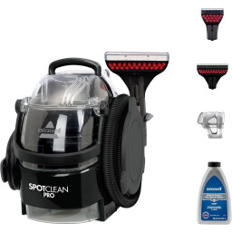 بيسيل سبوت كلين برو – 1558G – منظف محمول للسجاد والمفروشات – 750 واط – أسود Bissell SpotClean Pro Portable Carpet & Upholstery Cleaner – 750W – Model 1558G – Black