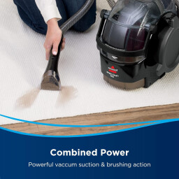 بيسيل سبوت كلين برو – 1558G – منظف محمول للسجاد والمفروشات – 750 واط – أسود Bissell SpotClean Pro Portable Carpet & Upholstery Cleaner – 750W – Model 1558G – Black