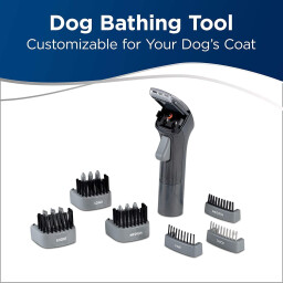 بيسيل بارك باث – 31149 – حمام متنقل للكلاب ومنظف عميق – تيتانيوم / لايم Bissell BarkBath Dual Use Portable Dog Bath and Deep Cleaner – 31149 – Titanium / Cha Cha Lime
