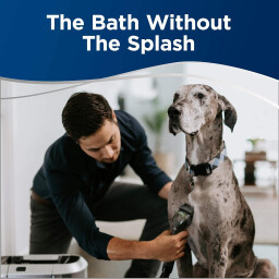 بيسيل بارك باث – 31149 – حمام متنقل للكلاب ومنظف عميق – تيتانيوم / لايم Bissell BarkBath Dual Use Portable Dog Bath and Deep Cleaner – 31149 – Titanium / Cha Cha Lime
