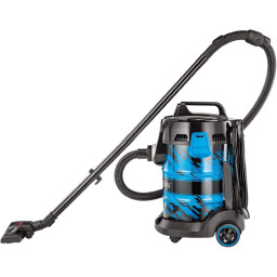 بيسيل باوركلين – مكنسة برميل – 21 لتر – 2000 واط – جاف ورطب – موديل 2027E – أزرق Bissell PowerClean Drum Vacuum Cleaner – 21L – 2000W – Wet & Dry – Model 2027E – Blue