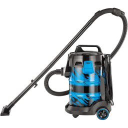 بيسيل باوركلين – مكنسة برميل – 21 لتر – 2000 واط – جاف ورطب – موديل 2027E – أزرق Bissell PowerClean Drum Vacuum Cleaner – 21L – 2000W – Wet & Dry – Model 2027E – Blue