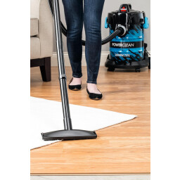 بيسيل باوركلين – مكنسة برميل – 21 لتر – 2000 واط – جاف ورطب – موديل 2027E – أزرق Bissell PowerClean Drum Vacuum Cleaner – 21L – 2000W – Wet & Dry – Model 2027E – Blue