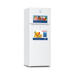 AUCMA BCD-398 Double Door 18 Feet with Lock Switch, 308L ثلاجة aucma