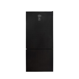 ثلاجة إيلك 24 قدم مع مجمد سفلي ولون أسود ILK Conventional Refrigerator 24 ft with Bottom Freezer, Black