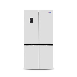 ثلاجة إيلك 4 أبواب (French Door) لون أبيض ILK French Door Refrigerator, White