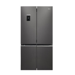 ثلاجة إيلك 4 أبواب (French Door) لون أسود ILK French Door Refrigerator, Black