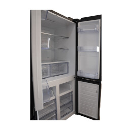 ثلاجة إيلك 4 أبواب (French Door) لون أسود ILK French Door Refrigerator, Black