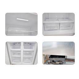 ثلاجة إيلك 4 أبواب (French Door) لون أسود ILK French Door Refrigerator, Black
