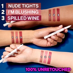 قلم تحديد الشفاه بصبغة طويل الثبات wet n wild Perfect Pout Lip Liner Stain