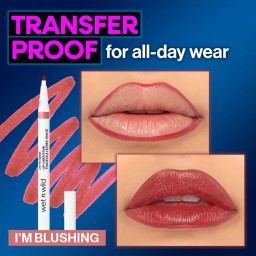 قلم تحديد الشفاه بصبغة طويل الثبات wet n wild Perfect Pout Lip Liner Stain