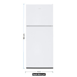 ثلاجة إيلك 16 قدم لون أبيض ILK Conventional Refrigerator 16ft, White