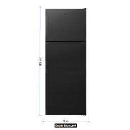 ثلاجة إيلك 16 قدم لون أسود ILK Conventional Refrigerator 16ft, Black