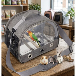 حقيبه نقل طيور و بعض الحيوانات Pet Carrier Bag for Birds & Small Animals