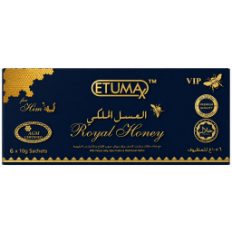 العسل الملكي الخاص  6*10غم Royal Honey - ETUMAX VIP)6*10gm
