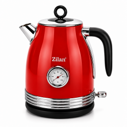 Zilan 3-Piece Retro Kitchen Set (Red) – Kettle, Blender, Toaster + FREE Floria Manual Chopper Gift طقم مطبخ زيلان ريترو ٣ قطع (أحمر) - غلاية، خلاط، محمصة خبز + فرامة يدوية من فلوريا هدية مجانية