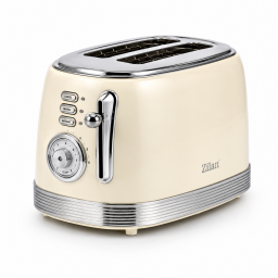 Zilan 3-Piece Retro Kitchen Set (Kettle, Blender, Toaster) + FREE Floria French Press Gift طقم مطبخ زيلان ريترو ٣ قطع (غلاية، خلاط، محمصة خبز) + هدية محضرة قهوة فرنش برس من فلوريا