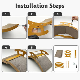 خداشة و المنام Cat Scratcher Cardboard