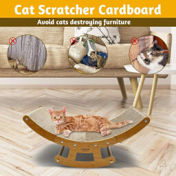 خداشة و المنام Cat Scratcher Cardboard