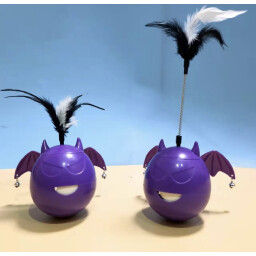 عصي ألعاب للقطط على شكل شيطان Devil Shape Cat Toy Sticks