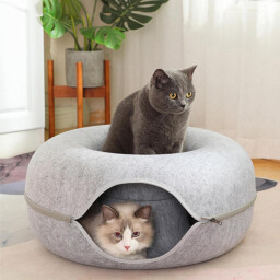 بیت القطط دائري 60cm Cat Tunnel Nest 60cm
