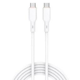 اوكي كابل سيليكون من نوع USB C إلى USB C، بقدرة 100 واط، طول 1 متر Aukey Silicone USB Type-C To USB Type-C Cable, 100W, 1M