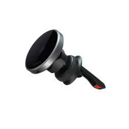 اوكي حامل هاتف لاسلكي للسيارة مغناطيسي ماج سيف، 15 واط، تثبيت آمن - HD-MC13-GY Aukey Magsafe Wireless Charging Phone Car Mount, 15W, Secure Mounting