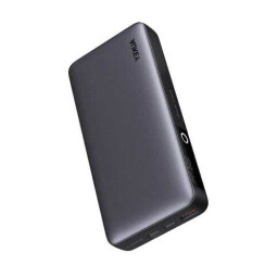 اوكي Sprint X باور بانك بسعة 20000 مللي أمبير، منفذان USB C ومنفذ USB A، شحن سريع 65 واط Aukey Sprint X 20000mAh Power Bank, 2 USB-C Ports And 1 USB-A Port, 65W Fast Charging