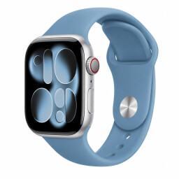 سوار رياضي لساعة آبل 49/46/45/44 ملم Apple Watch Sport Silicone Band – 44/45/46/49mm