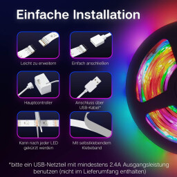 شريط إضاءة كولولايت LED Strip 30 RGB Cololight LED Strip 30 RGB